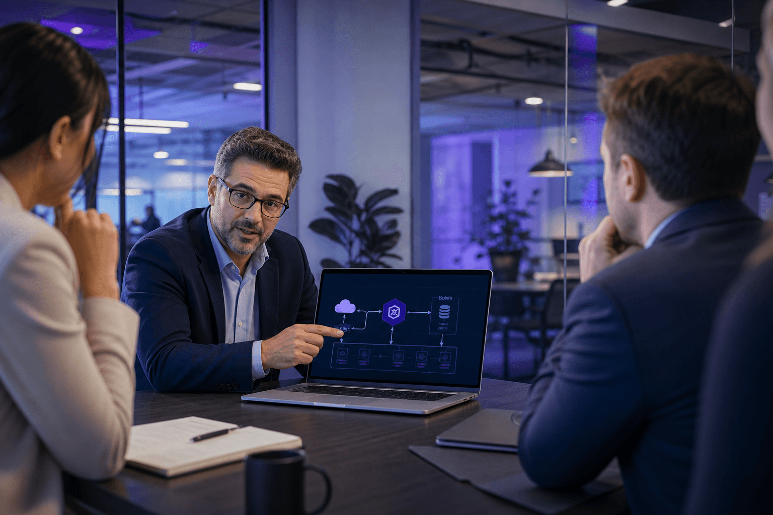Metadiv consultant discussing custom MCP development