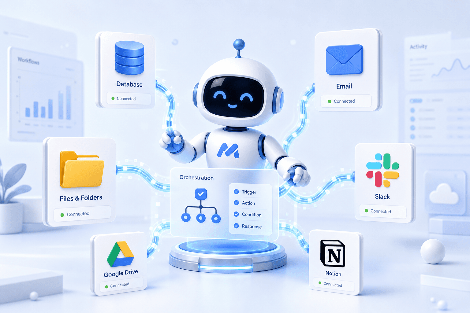 Operagent AI Platform Illustration