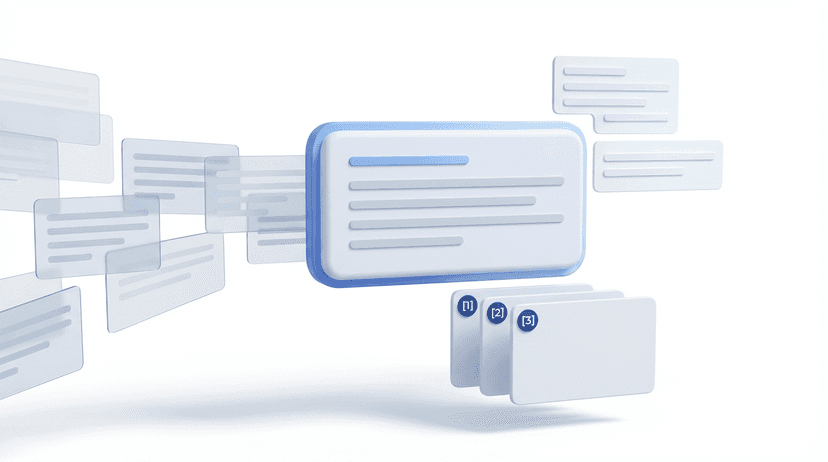 AI Chat and Search interface