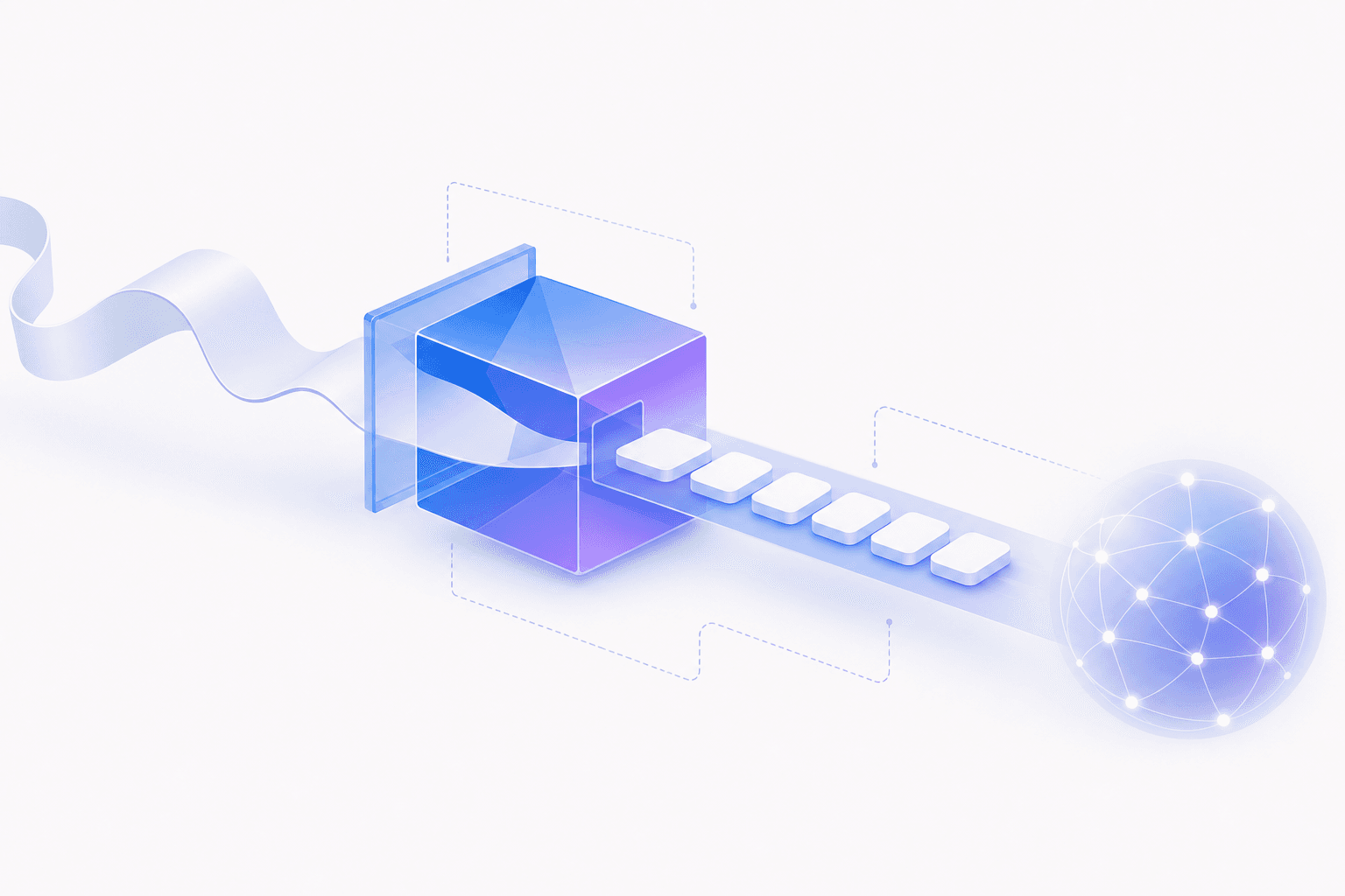 文字先被转成编号 token、再交给模型的示意插图