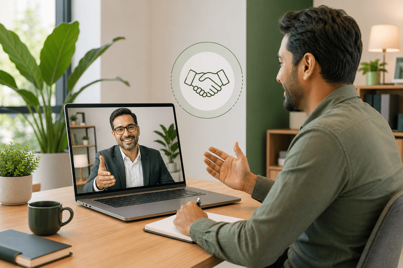 Metadiv consultant on WhatsApp consultation