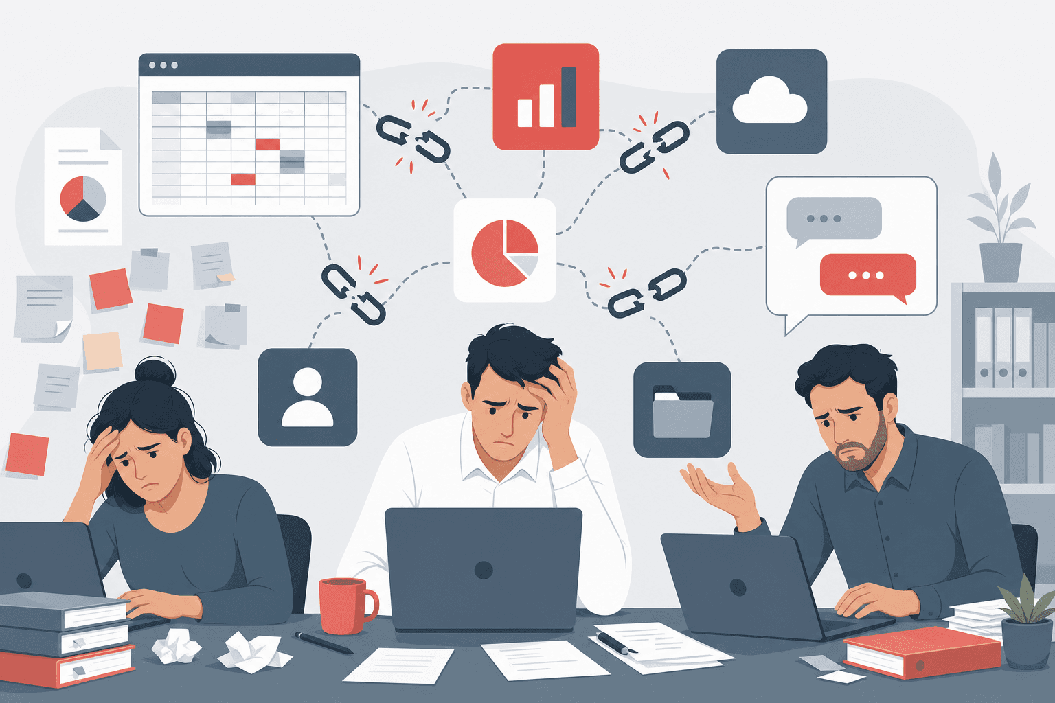 Fragmented consulting and software approaches